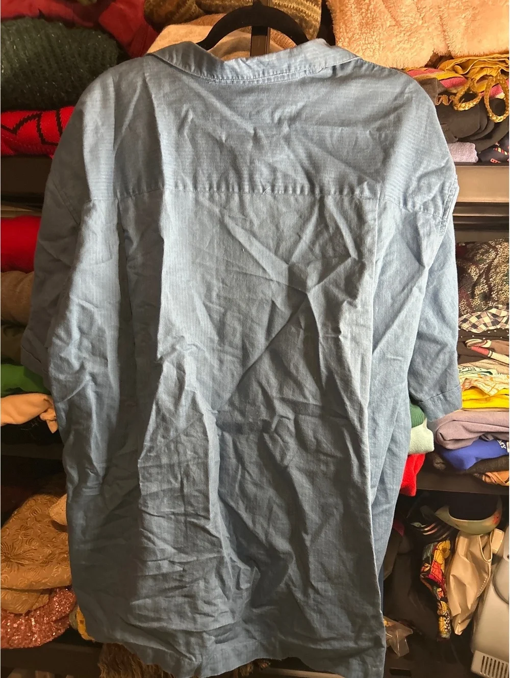 The Hawaiian Co. Blue 3XL Men's Button-Up Shirt